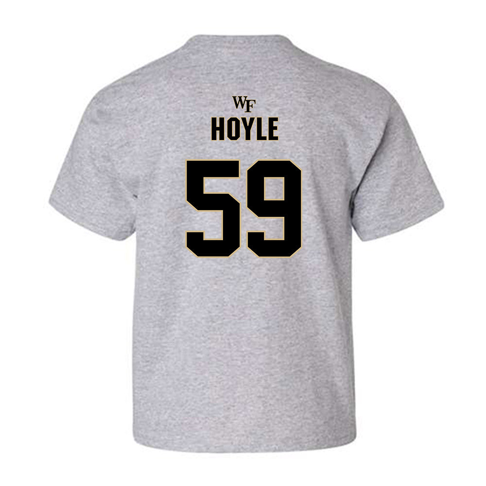 Wake Forest - NCAA Football : Brandon Hoyle - Fashion Shersey Youth T-Shirt-1