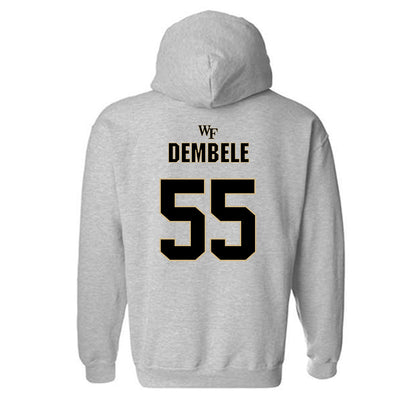 Wake Forest - NCAA Football : Kadear Dembele - Fashion Shersey Hooded Sweatshirt-1