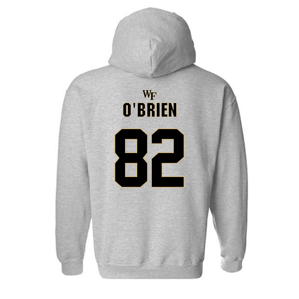 Wake Forest - NCAA Football : Hugh O'Brien - Fashion Shersey Hooded Sweatshirt-1