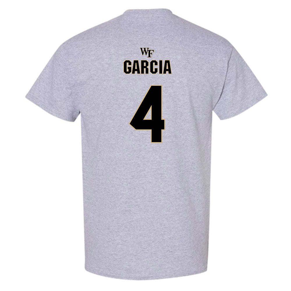 Wake Forest - NCAA Football : Sascha Garcia - Fashion Shersey T-Shirt-1