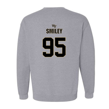 Wake Forest - NCAA Football : Brandon Smiley - Fashion Shersey Crewneck Sweatshirt-1