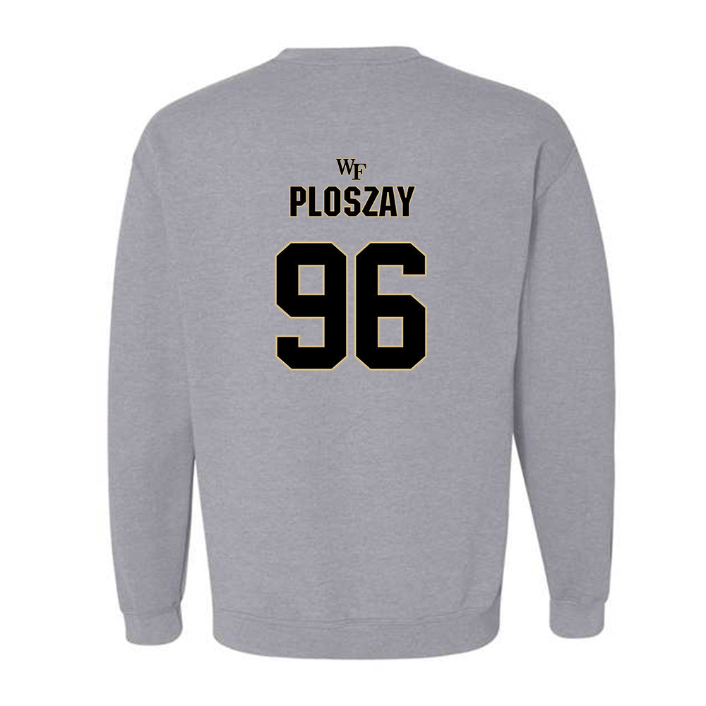 Wake Forest - NCAA Football : Jack Ploszay - Crewneck Sweatshirt