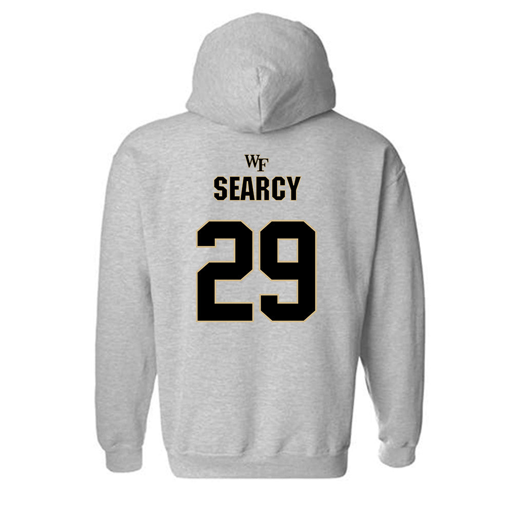 Wake Forest - NCAA Football : Jamar Searcy - Fashion Shersey Hooded Sweatshirt-1