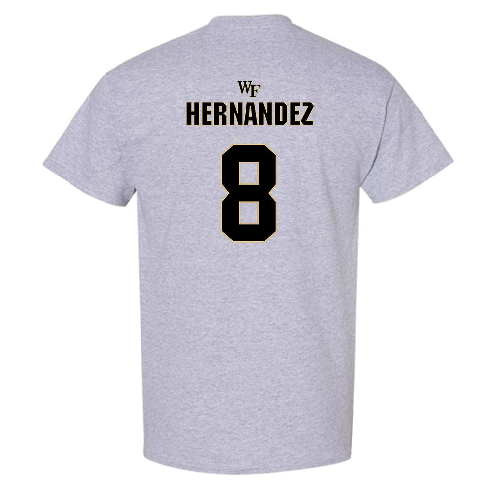 Wake Forest - NCAA Football : Carlos Hernandez - Fashion Shersey T-Shirt-1