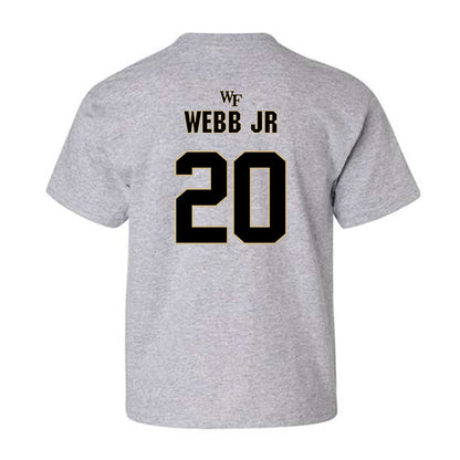 Wake Forest - NCAA Football : Lardarius Webb Jr - Fashion Shersey Youth T-Shirt-1