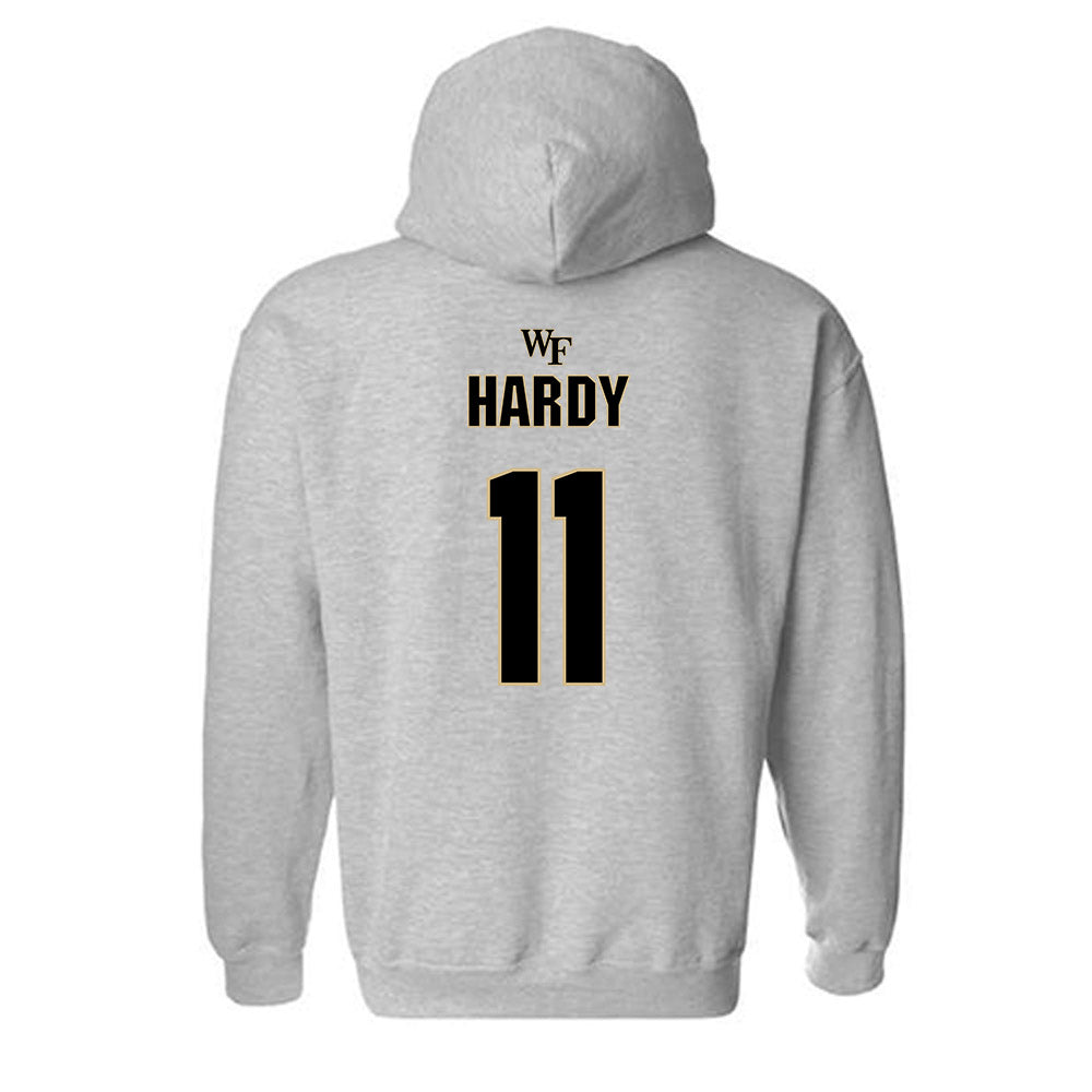 Wake Forest - NCAA Football : Langston Hardy - Fashion Shersey Hooded Sweatshirt-1