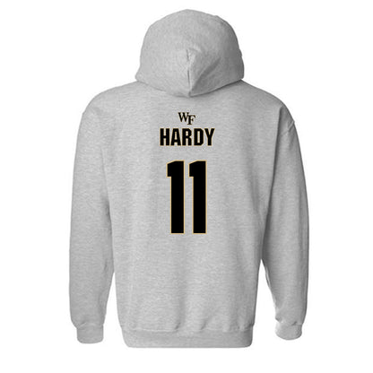 Wake Forest - NCAA Football : Langston Hardy - Fashion Shersey Hooded Sweatshirt-1