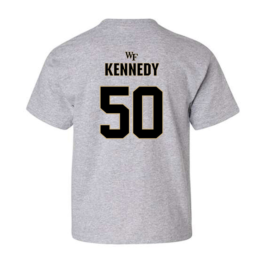 Wake Forest - NCAA Football : Jamarion Kennedy - Fashion Shersey Youth T-Shirt-1