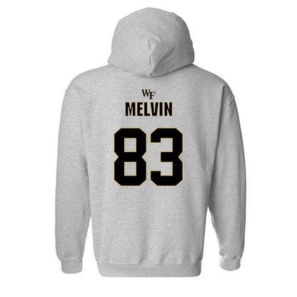 Wake Forest - NCAA Football : Jeremiah Melvin - Hooded Sweatshirt Classic Shersey