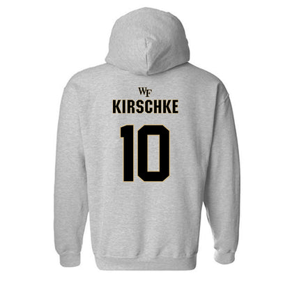 Wake Forest - NCAA Football : Gabe Kirschke - Fashion Shersey Hooded Sweatshirt-1