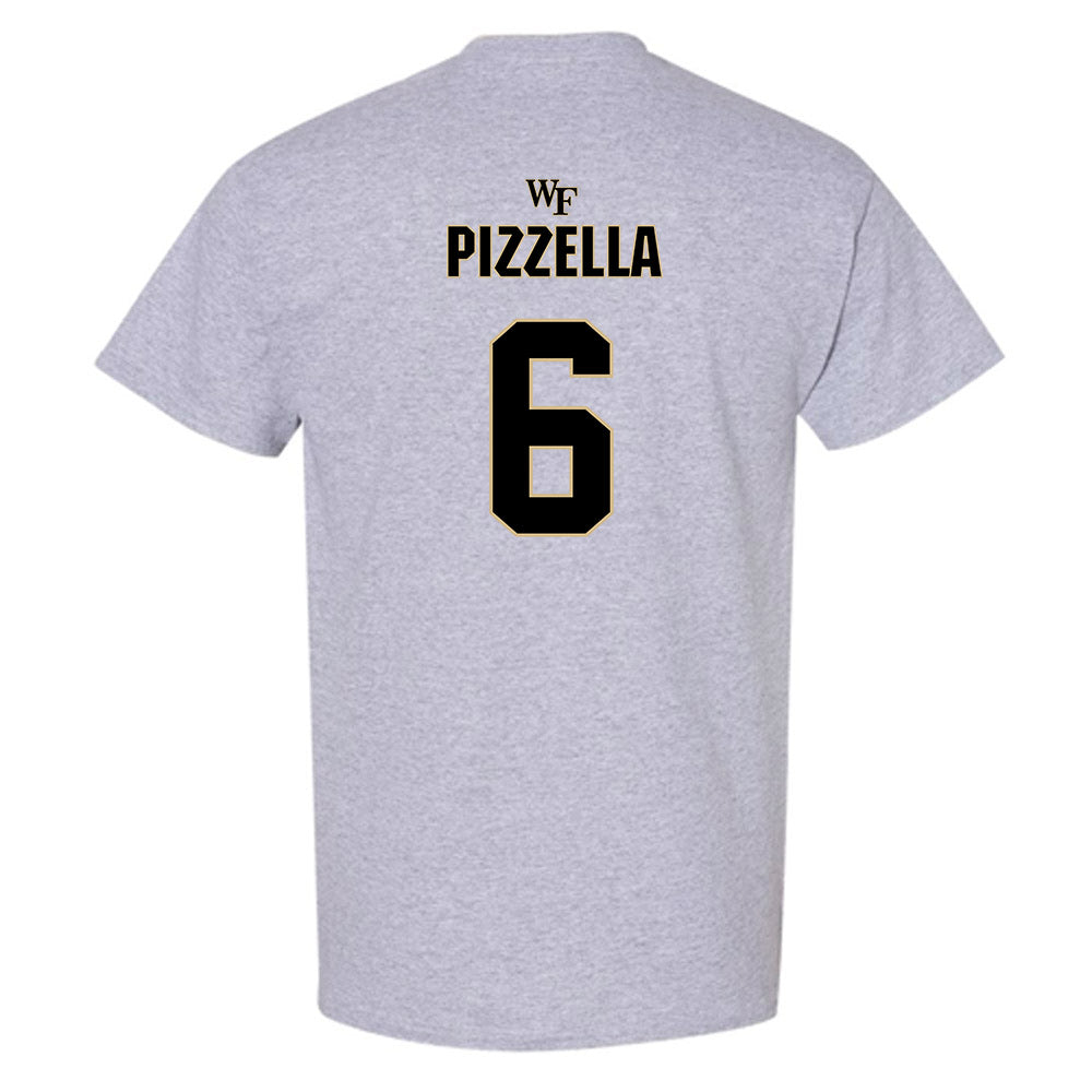 Wake Forest - NCAA Football : Steele Pizzella - Fashion Shersey T-Shirt-1