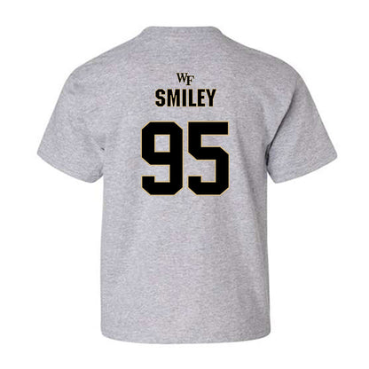 Wake Forest - NCAA Football : Brandon Smiley - Fashion Shersey Youth T-Shirt-1