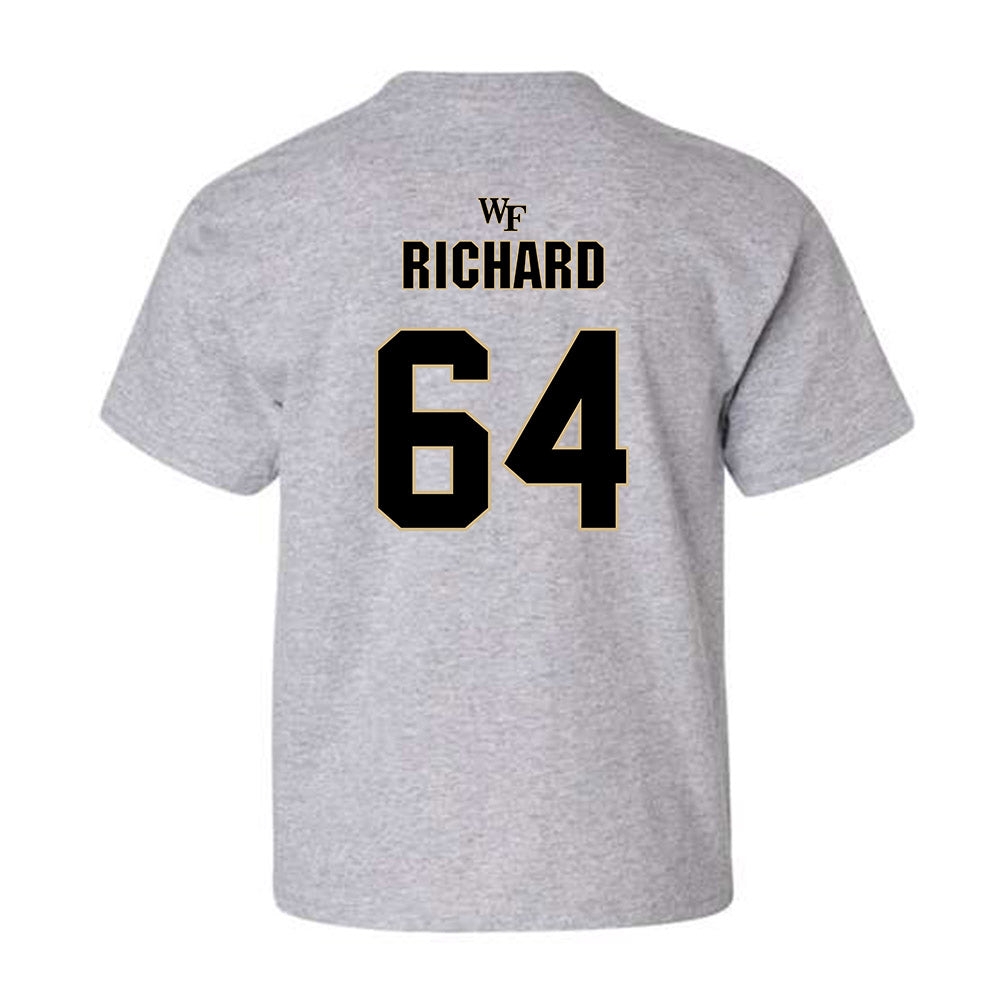 Wake Forest - NCAA Football : Clinton Richard - Youth T-Shirt Classic Shersey