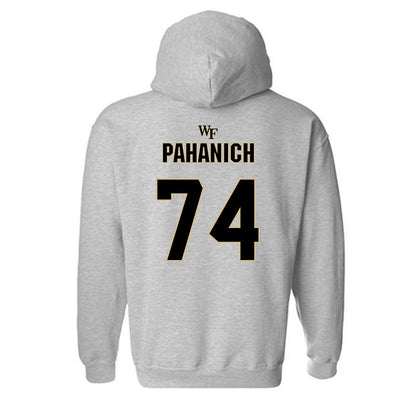 Wake Forest - NCAA Football : Nathan Pahanich - Fashion Shersey Hooded Sweatshirt-1