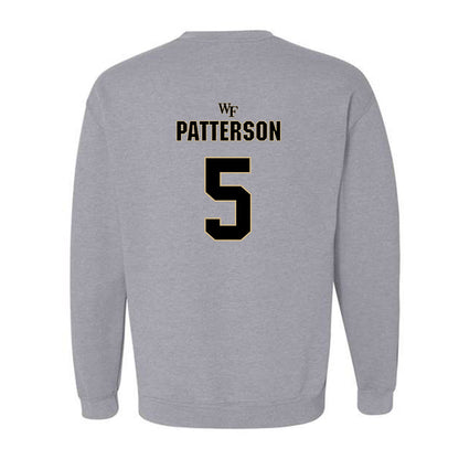 Wake Forest - NCAA Football : Davaughn Patterson - Fashion Shersey Crewneck Sweatshirt-1