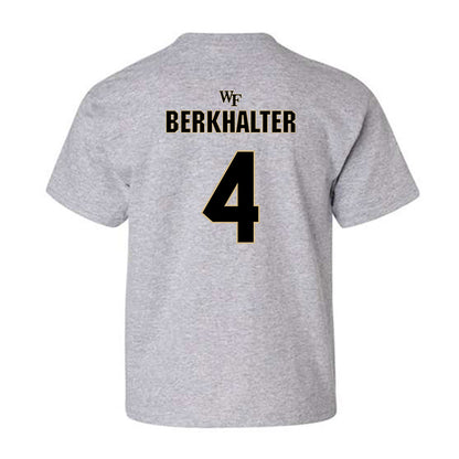 Wake Forest - NCAA Football : Sterling Berkhalter - Fashion Shersey Youth T-Shirt-1