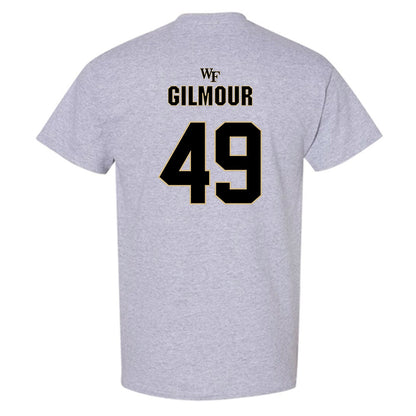Wake Forest - NCAA Football : Eli Gilmour - Fashion Shersey T-Shirt-1