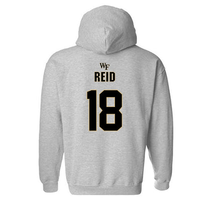 Wake Forest - NCAA Football : Elijah Reid - Fashion Shersey Hooded Sweatshirt-1