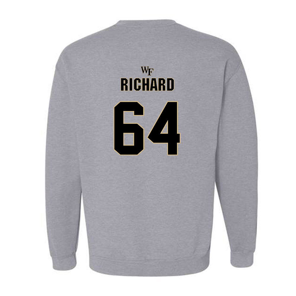 Wake Forest - NCAA Football : Clinton Richard - Crewneck Sweatshirt Classic Shersey