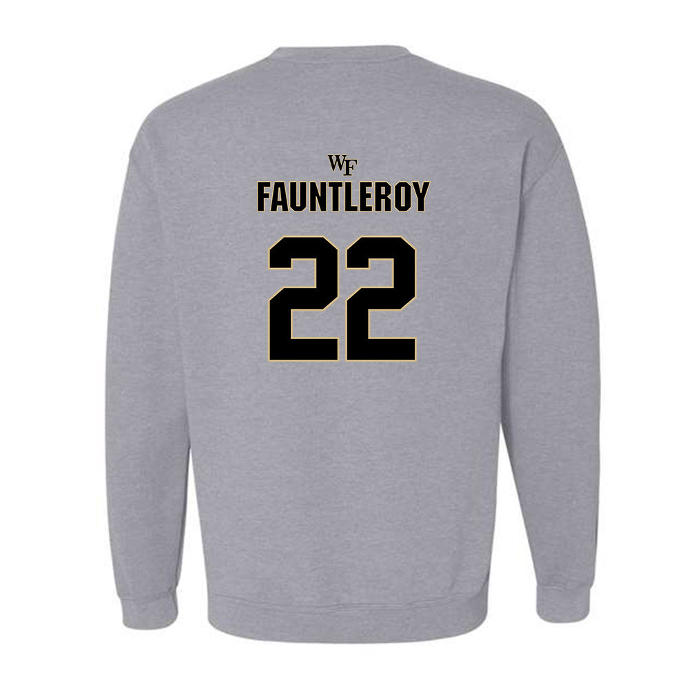 Wake Forest - NCAA Football : Kennedy Fauntleroy - Crewneck Sweatshirt