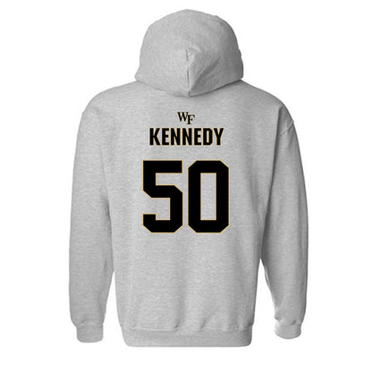 Wake Forest - NCAA Football : Jamarion Kennedy - Fashion Shersey Hooded Sweatshirt-1