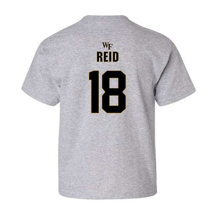 Wake Forest - NCAA Football : Elijah Reid - Fashion Shersey Youth T-Shirt-1