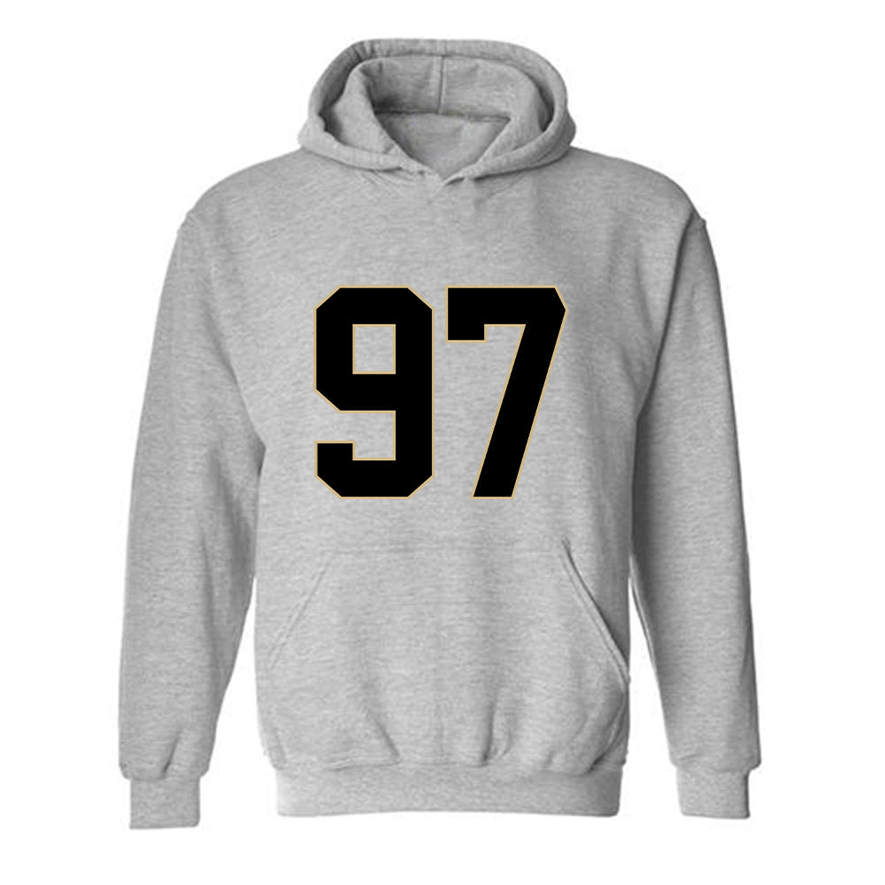 Wake Forest - NCAA Football : Josiah Pratt - Fashion Shersey Hooded Sweatshirt-0