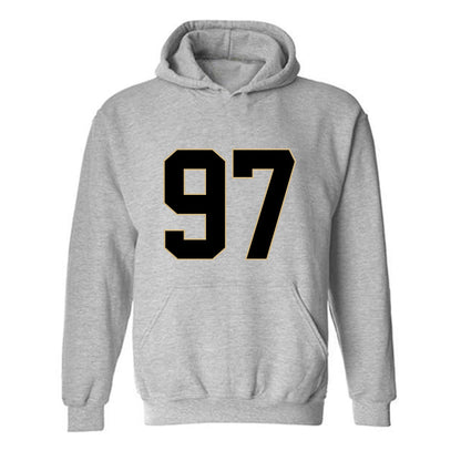 Wake Forest - NCAA Football : Josiah Pratt - Fashion Shersey Hooded Sweatshirt-0