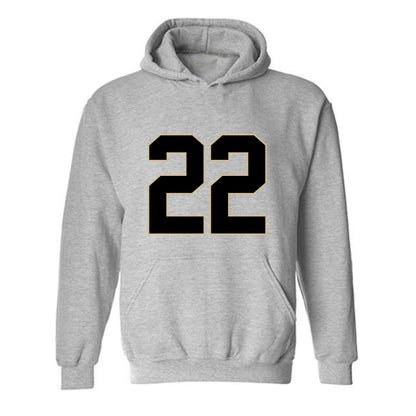 Wake Forest - NCAA Football : Myles Turpin - Fashion Shersey Hooded Sweatshirt-0