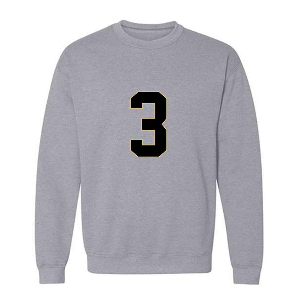 Wake Forest - NCAA Football : Capone Blue - Crewneck Sweatshirt Classic Shersey