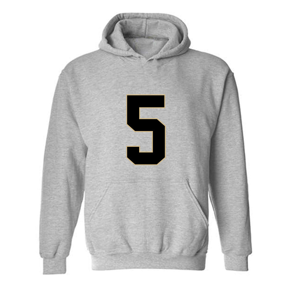 Wake Forest - NCAA Football : Davaughn Patterson - Fashion Shersey Hooded Sweatshirt-0