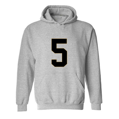 Wake Forest - NCAA Football : Davaughn Patterson - Fashion Shersey Hooded Sweatshirt-0