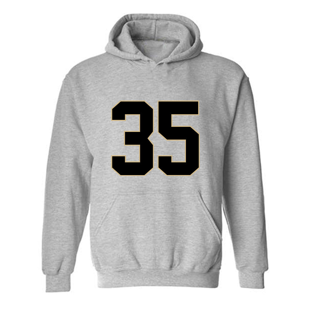 Wake Forest - NCAA Football : Koredell Bartley - Fashion Shersey Hooded Sweatshirt-0