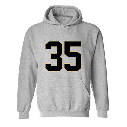 Wake Forest - NCAA Football : Koredell Bartley - Fashion Shersey Hooded Sweatshirt-0
