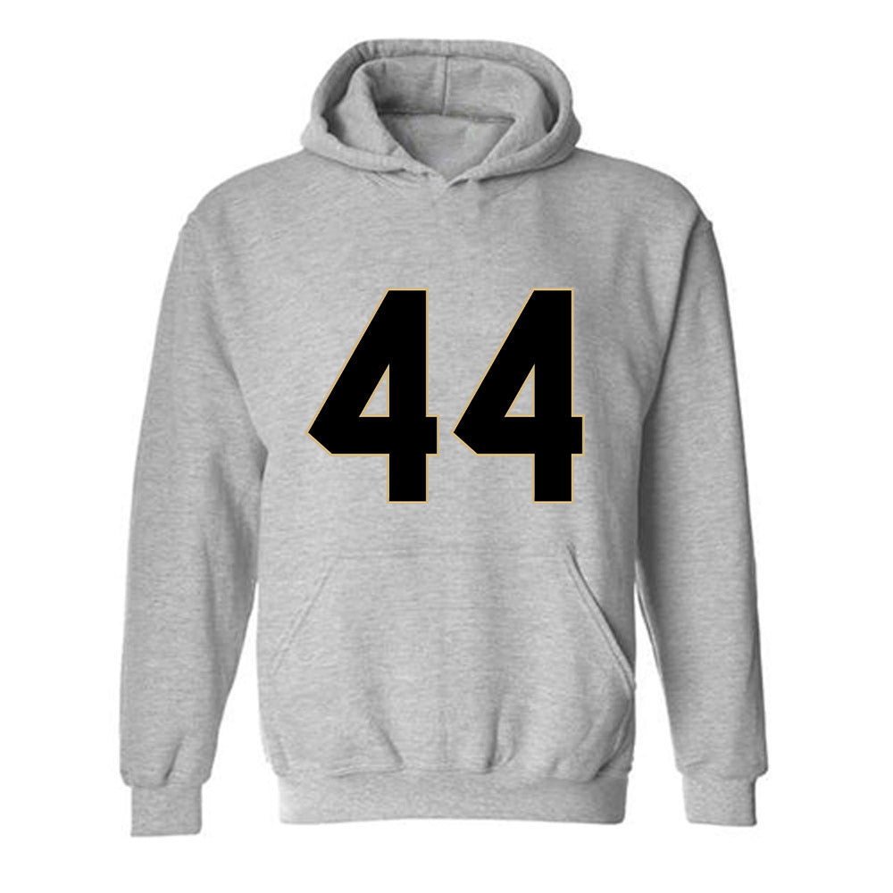 Wake Forest - NCAA Football : Wesley Stroebel - Fashion Shersey Hooded Sweatshirt-0