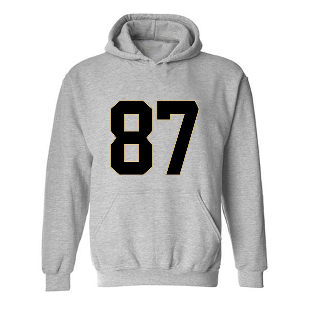 Wake Forest - NCAA Football : Charlie Wingfield - Fashion Shersey Hooded Sweatshirt-0