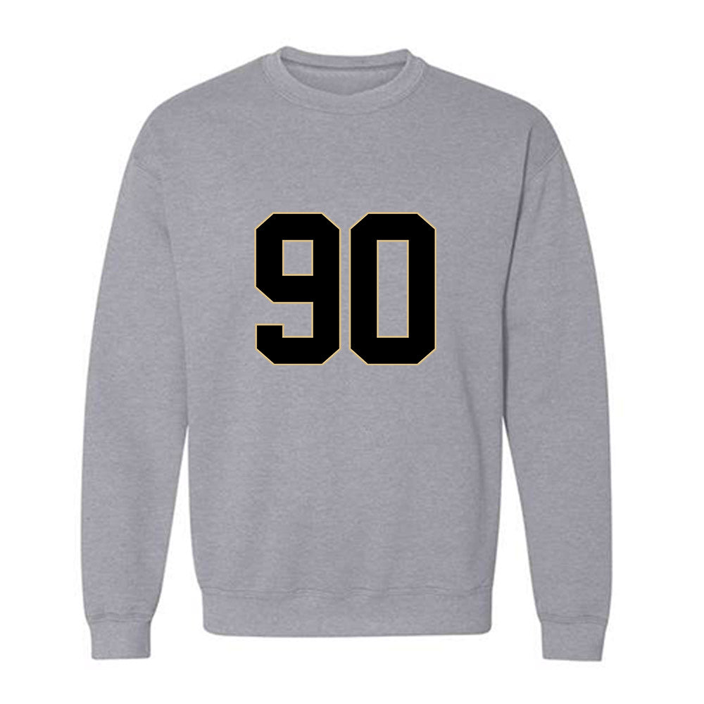 Wake Forest - NCAA Football : Connor Calvert - Fashion Shersey Crewneck Sweatshirt-0