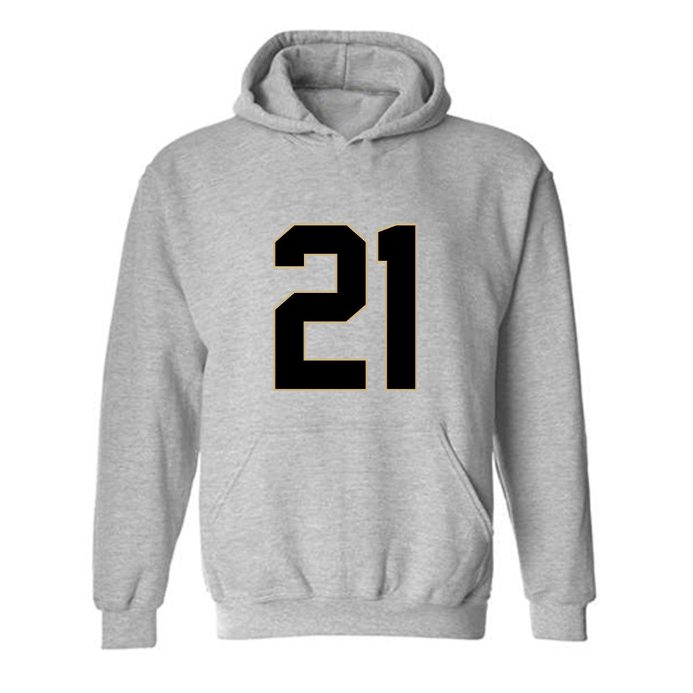 Wake Forest - NCAA Football : Aiden Hall - Fashion Shersey Hooded Sweatshirt-0