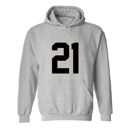 Wake Forest - NCAA Football : Aiden Hall - Fashion Shersey Hooded Sweatshirt-0