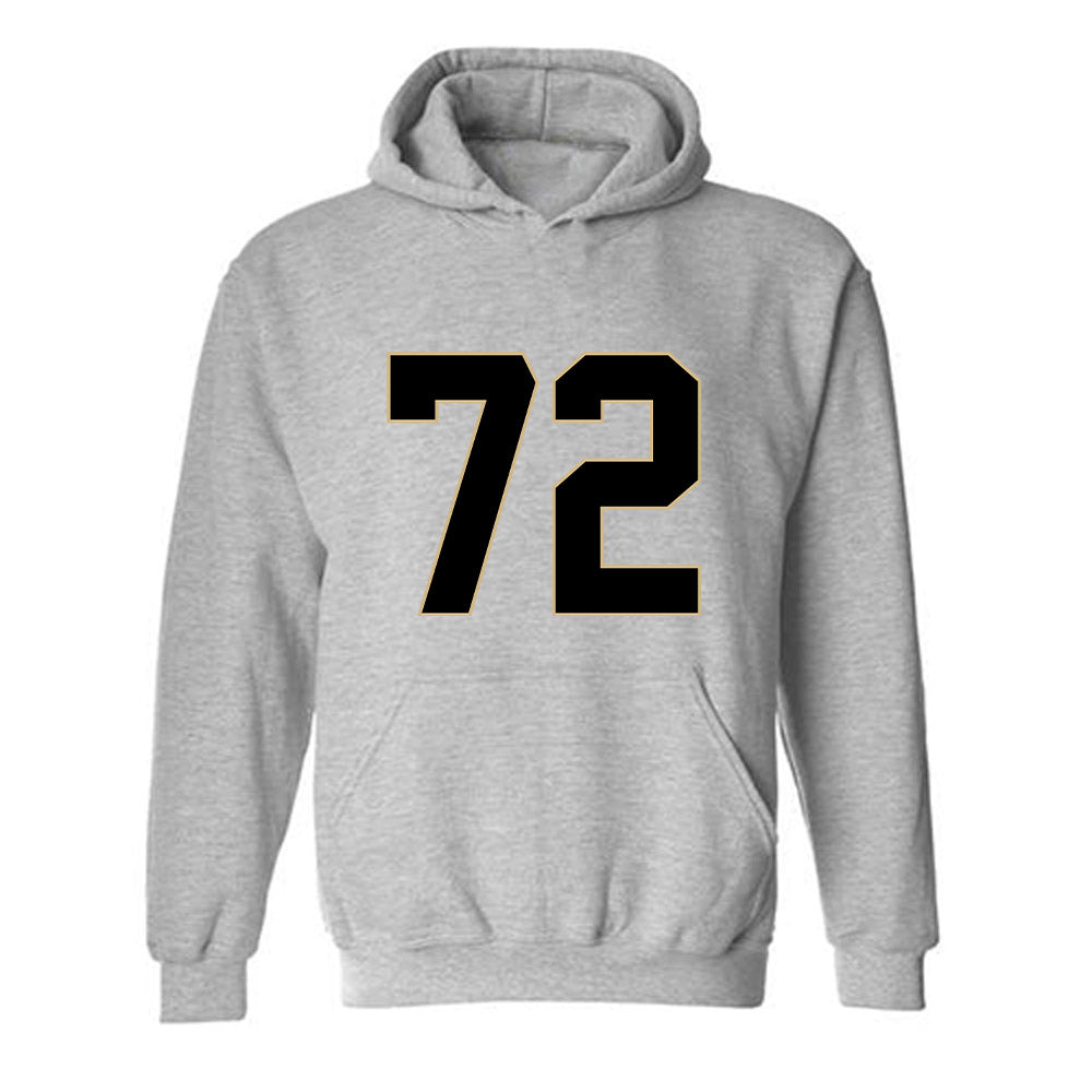 Wake Forest - NCAA Football : Aidan Martin - Fashion Shersey Hooded Sweatshirt-0