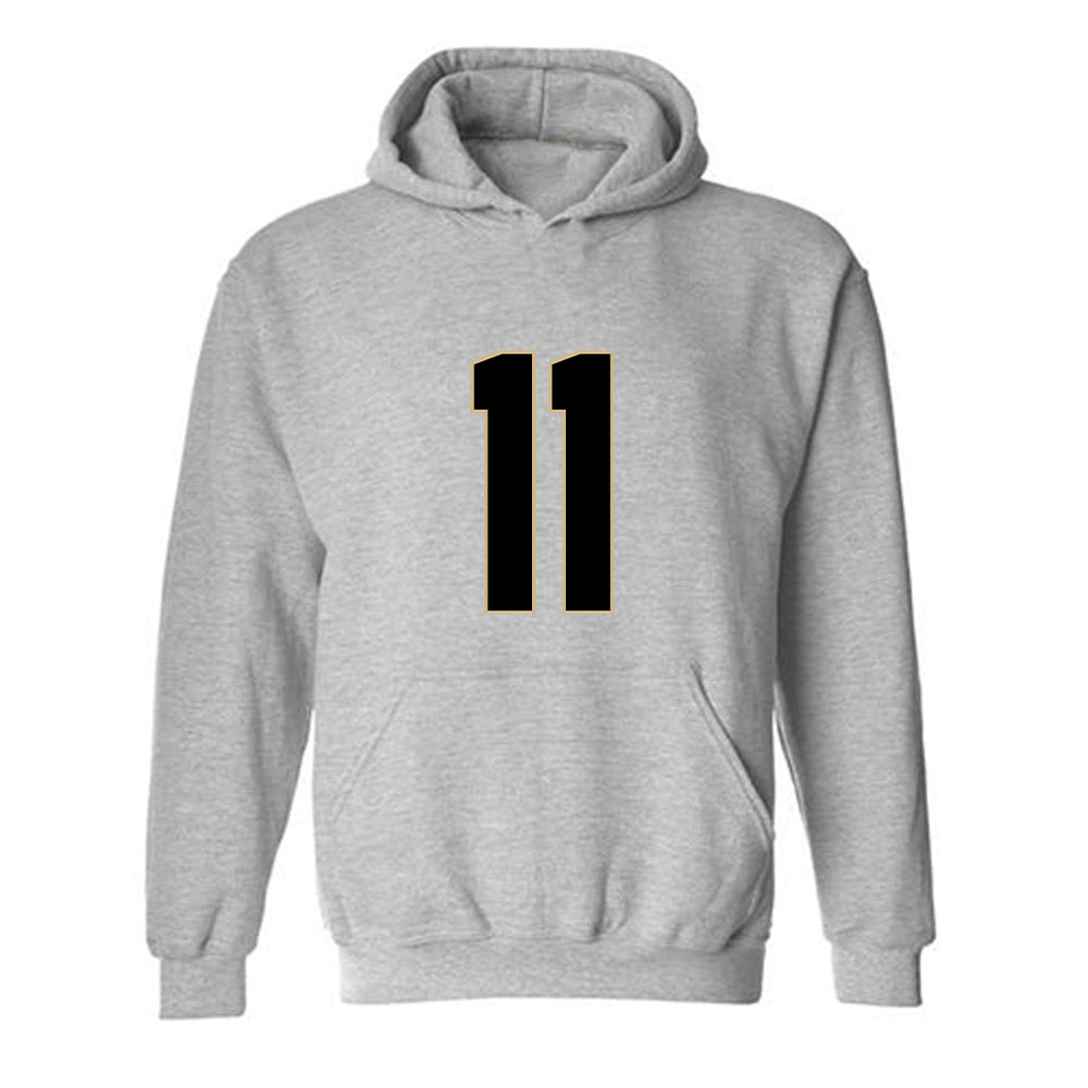 Wake Forest - NCAA Football : RJ Vick Jr - Fashion Shersey Hooded Sweatshirt-0