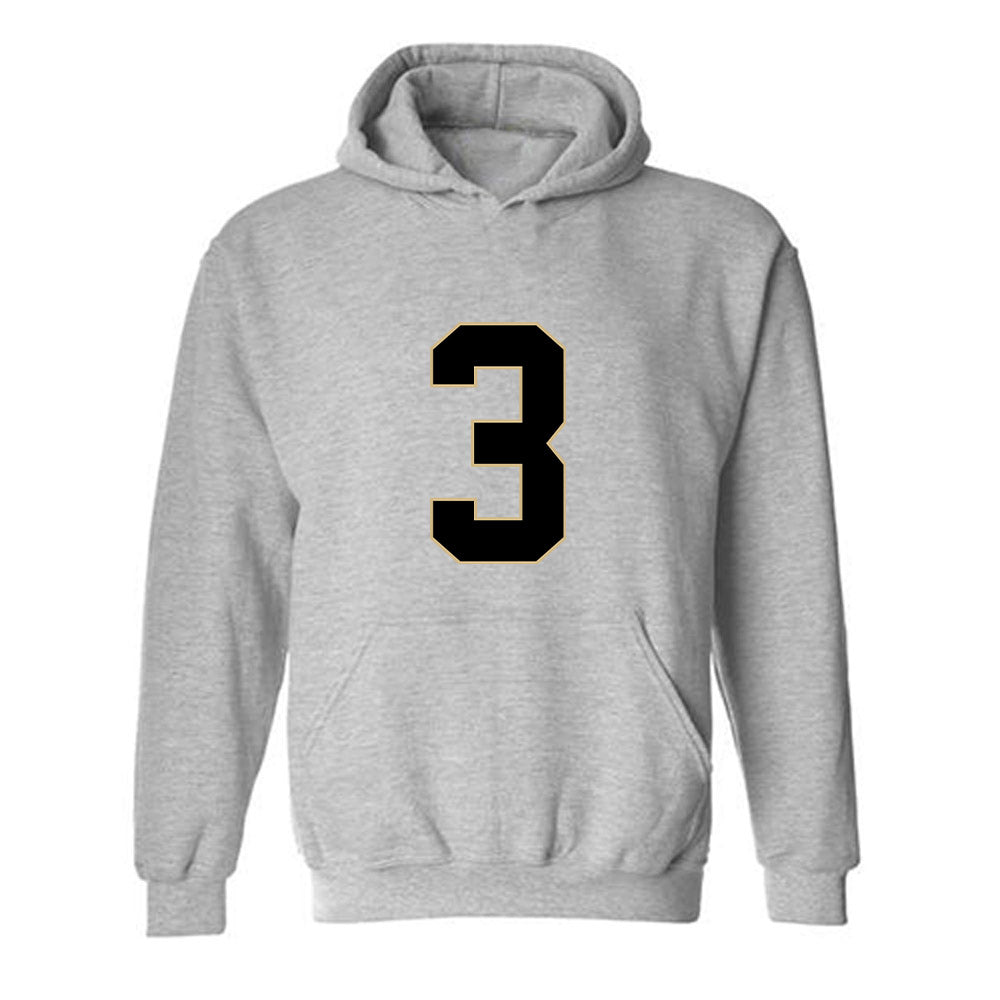 Wake Forest - NCAA Football : Karon Prunty - Fashion Shersey Hooded Sweatshirt-0