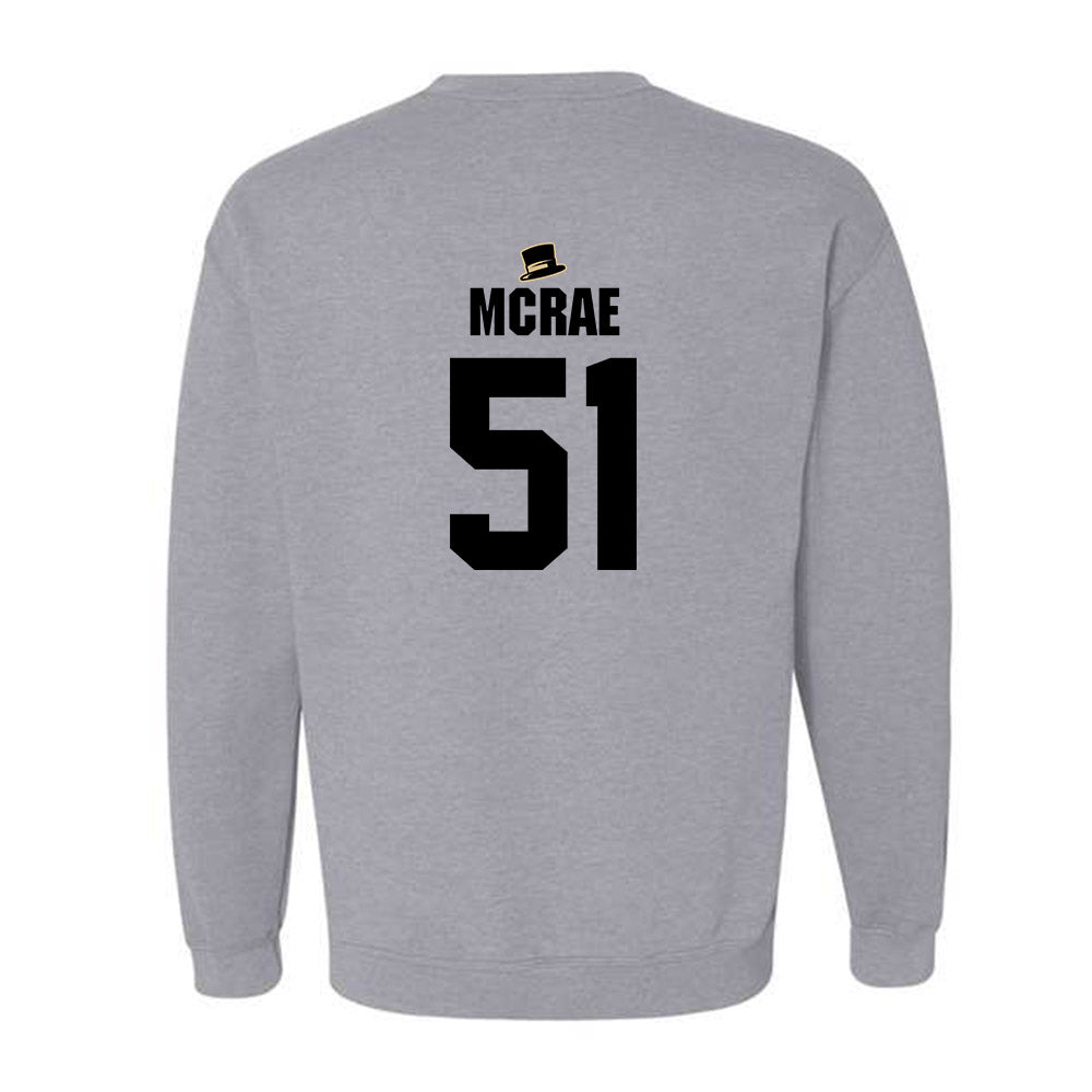 Wake Forest - NCAA Football : Devin McRae - Crewneck Sweatshirt Classic Shersey