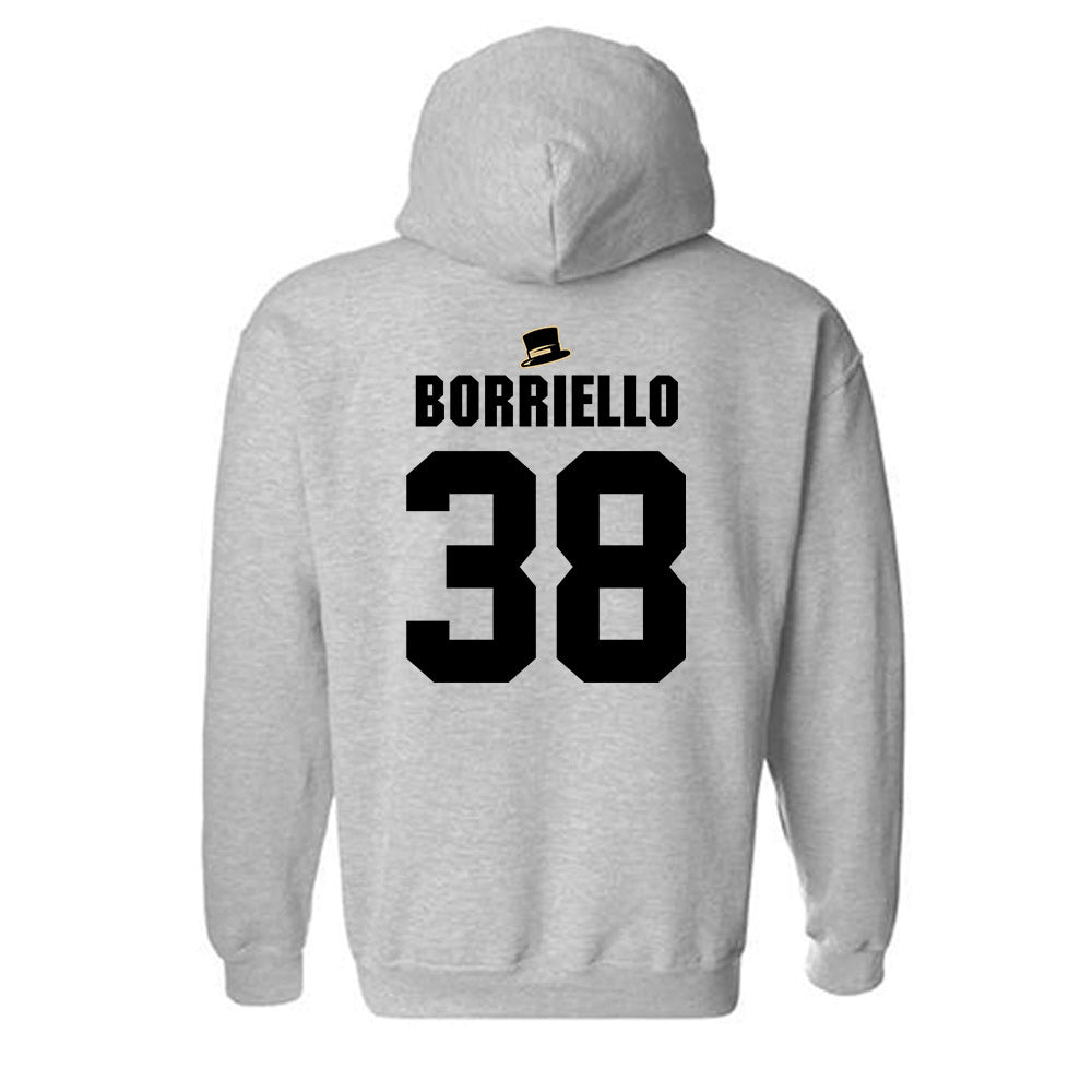 Wake Forest - NCAA Football : Anthony Borriello - Generic Shersey Hooded Sweatshirt-1