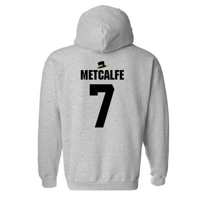 Wake Forest - NCAA Women's Basketball : Savannah Metcalfe - Generic Shersey Hooded Sweatshirt-1