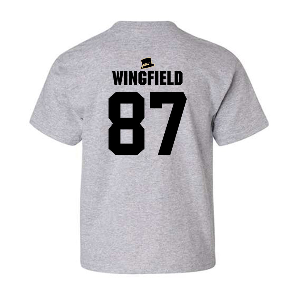Wake Forest - NCAA Football : Charlie Wingfield - Generic Shersey Youth T-Shirt-1