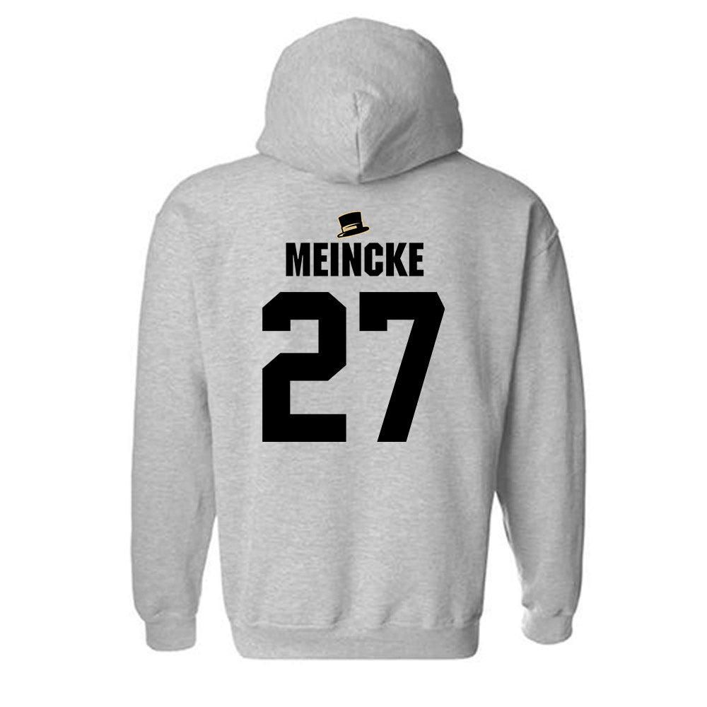Wake Forest - NCAA Women's Soccer : Alicia Meincke - Generic Shersey Hooded Sweatshirt-1