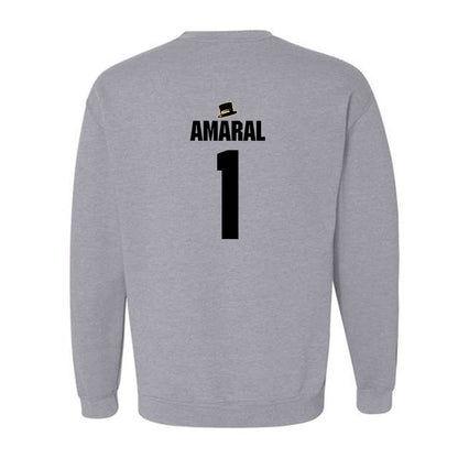 Wake Forest - NCAA Women's Soccer : Valentina Amaral - Generic Shersey Crewneck Sweatshirt