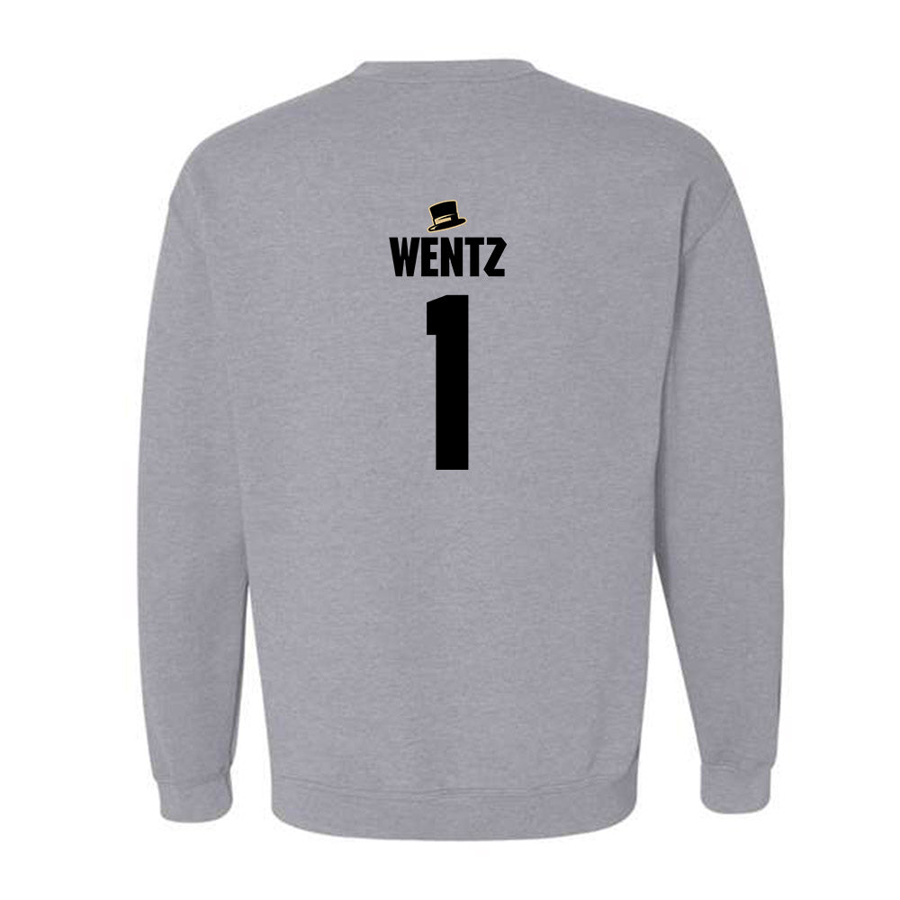 Wake Forest - NCAA Baseball : Dalton Wentz - Generic Shersey Crewneck Sweatshirt-1