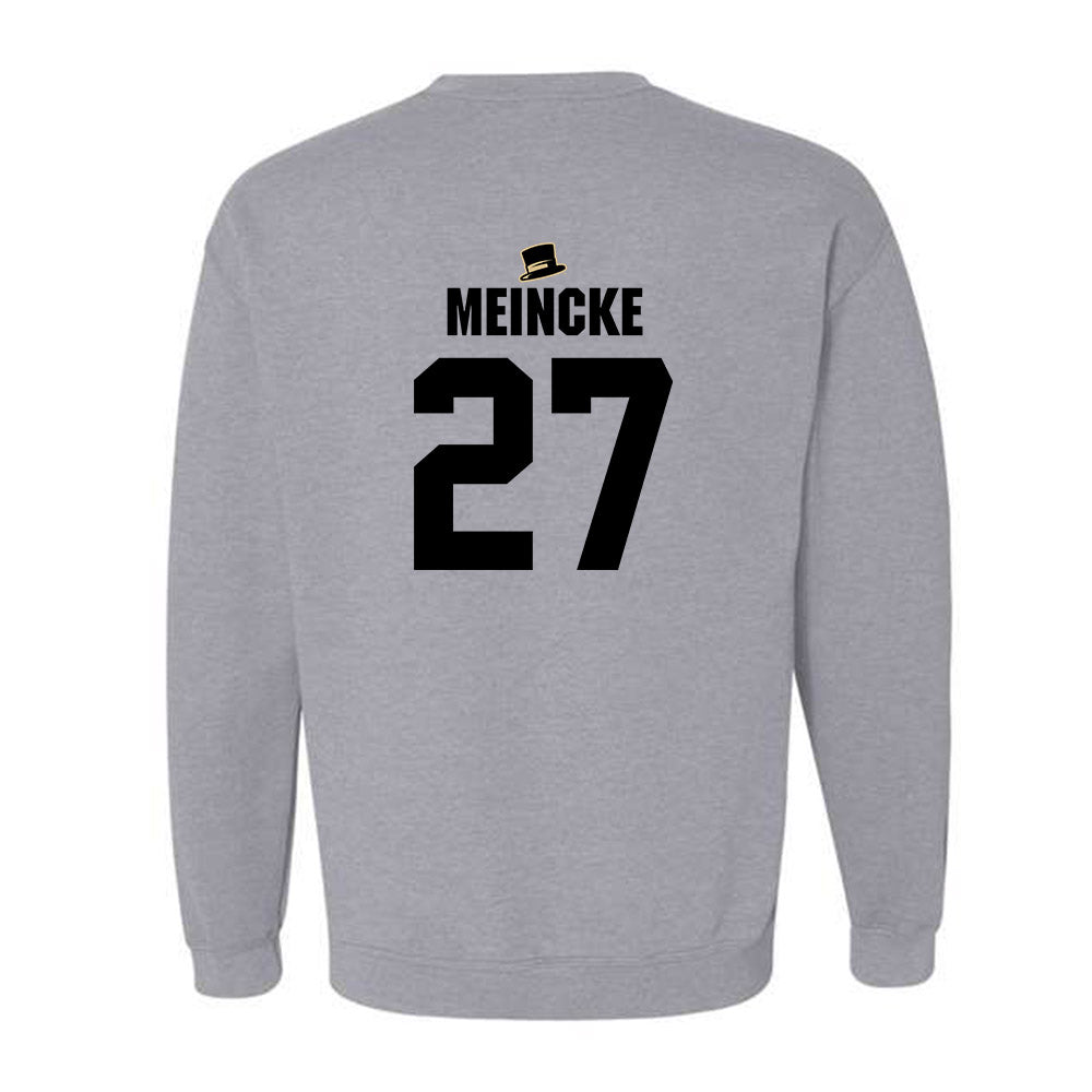 Wake Forest - NCAA Women's Soccer : Alicia Meincke - Generic Shersey Crewneck Sweatshirt-1